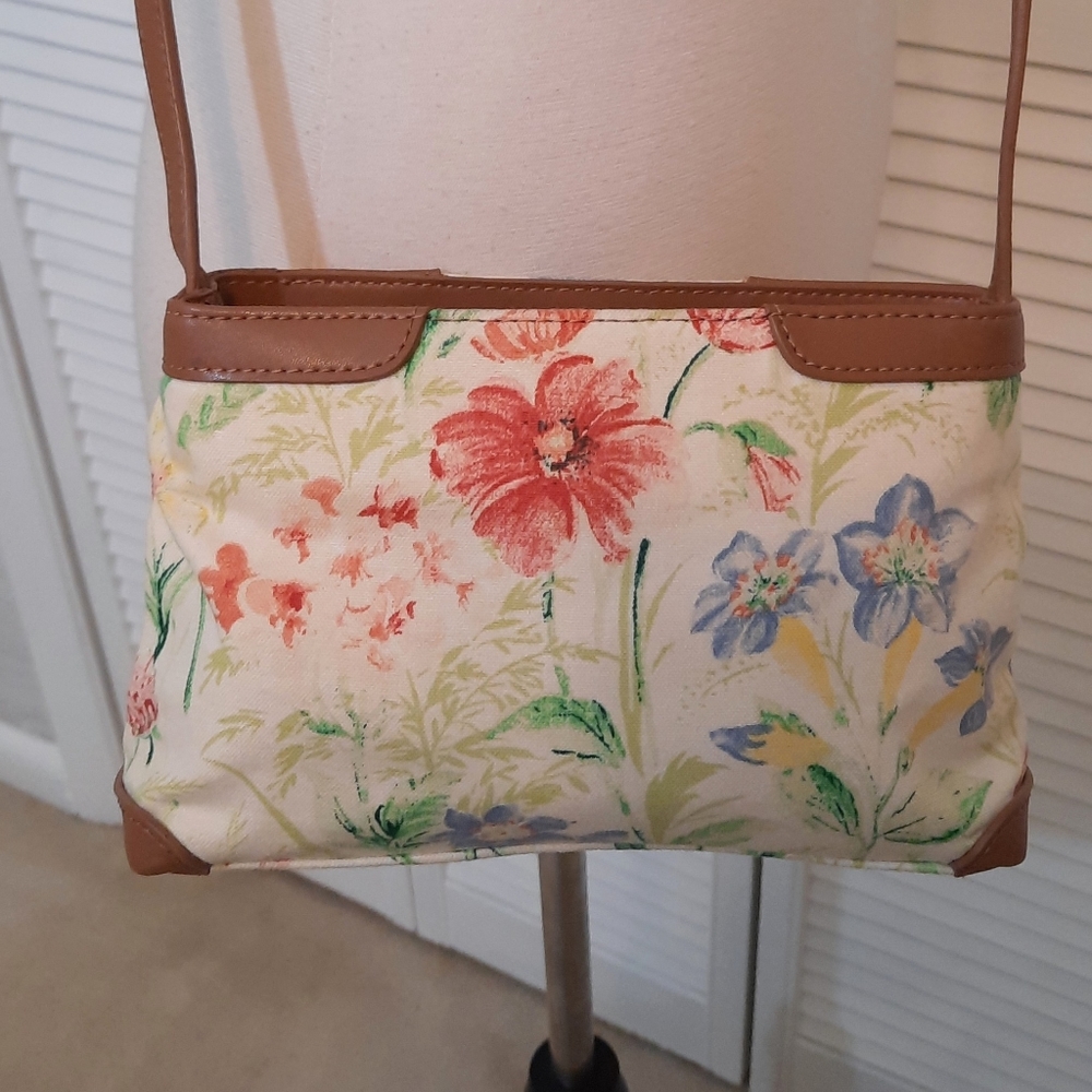Relic watercolor floral crossbody mini bag purse